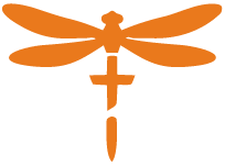 Orange Dragonfly Icon | Every Christian Hypnotized Orange Dragonfly Icon